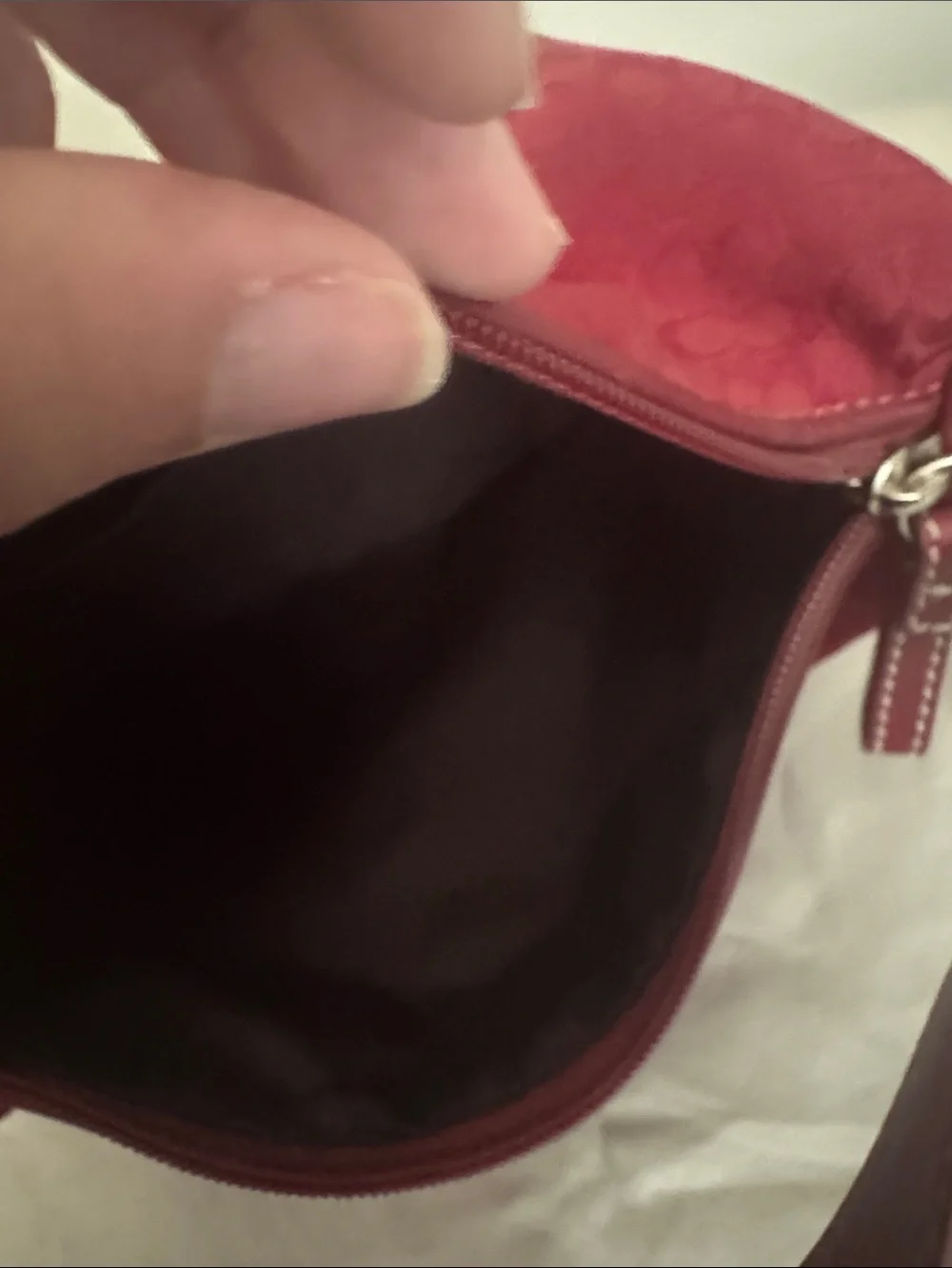 Vintage Coach Signature Soho shoulder bag